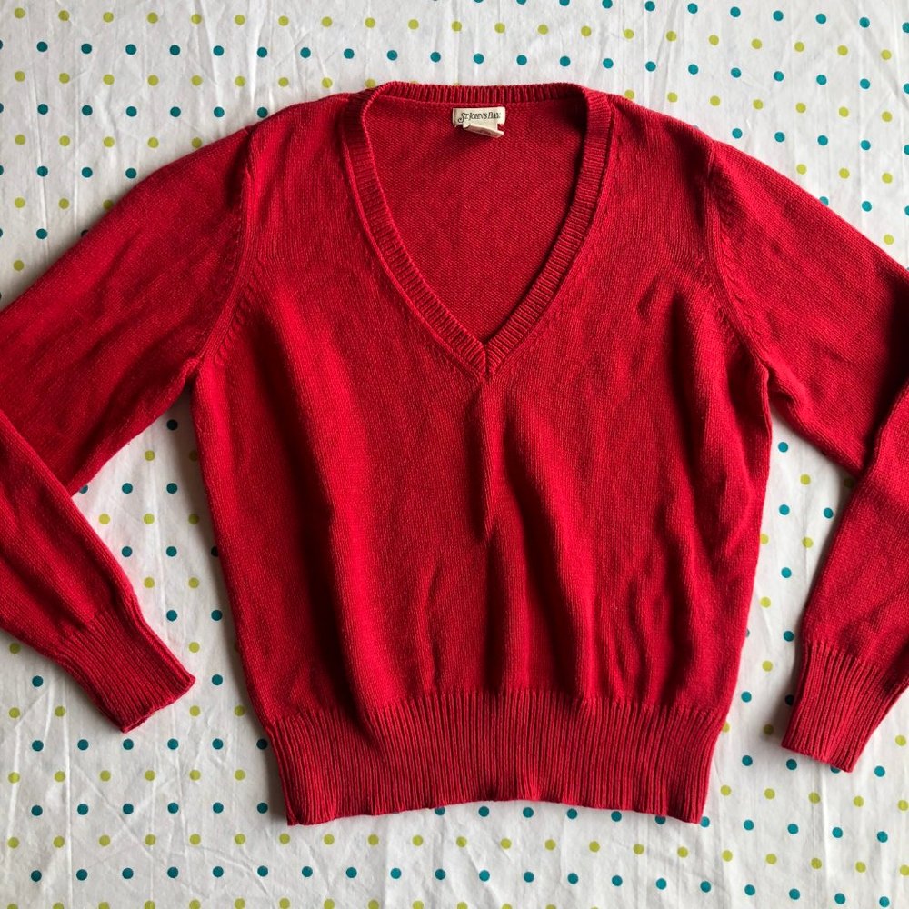 Vintage V-Neck Sweater
